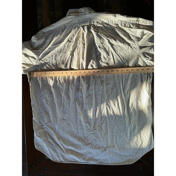 Ralph Lauren Blake XXL Long Sleeve Button Down Shirt Purple Blue Yellow Striped - Picture 5 of 6